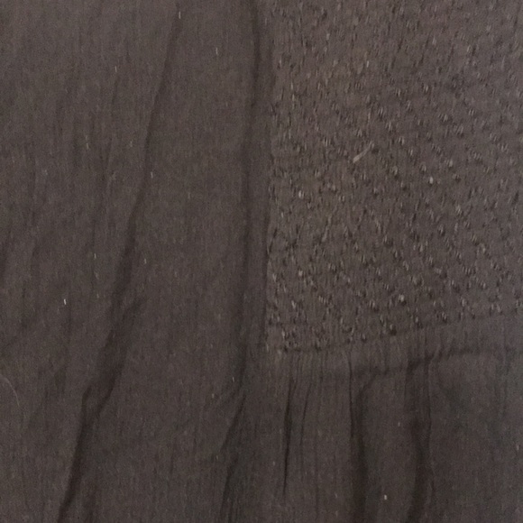 Free people black pants little design at top - Picture 7 of 10